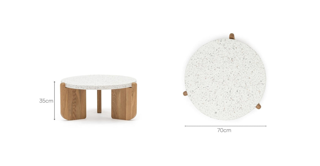 Native Coffee Table - Nougat & Light Oak.