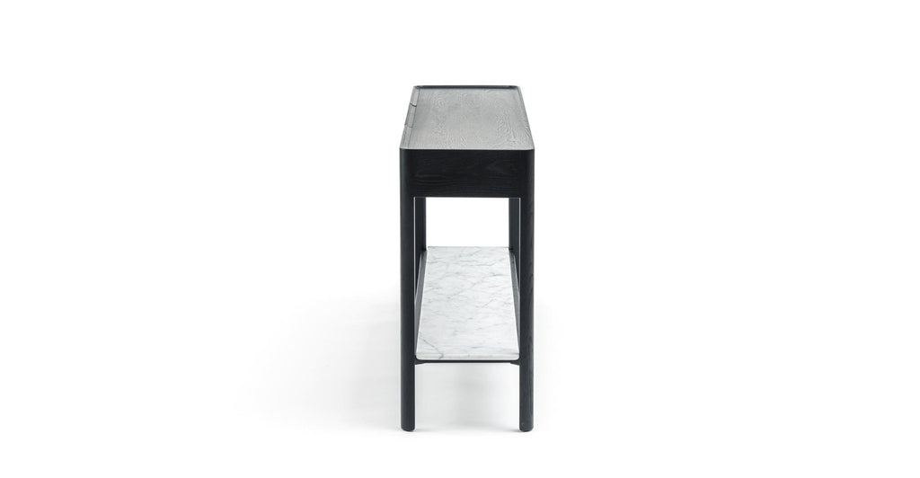 Nell Console - Black Oak & Bianca Carrara.