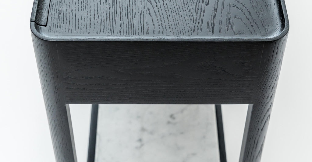 NELL CONSOLE - BLACK OAK & BIANCA CARRARA - THE LOOM COLLECTION