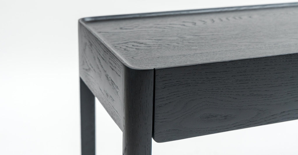 NELL CONSOLE - BLACK OAK & BIANCA CARRARA - THE LOOM COLLECTION