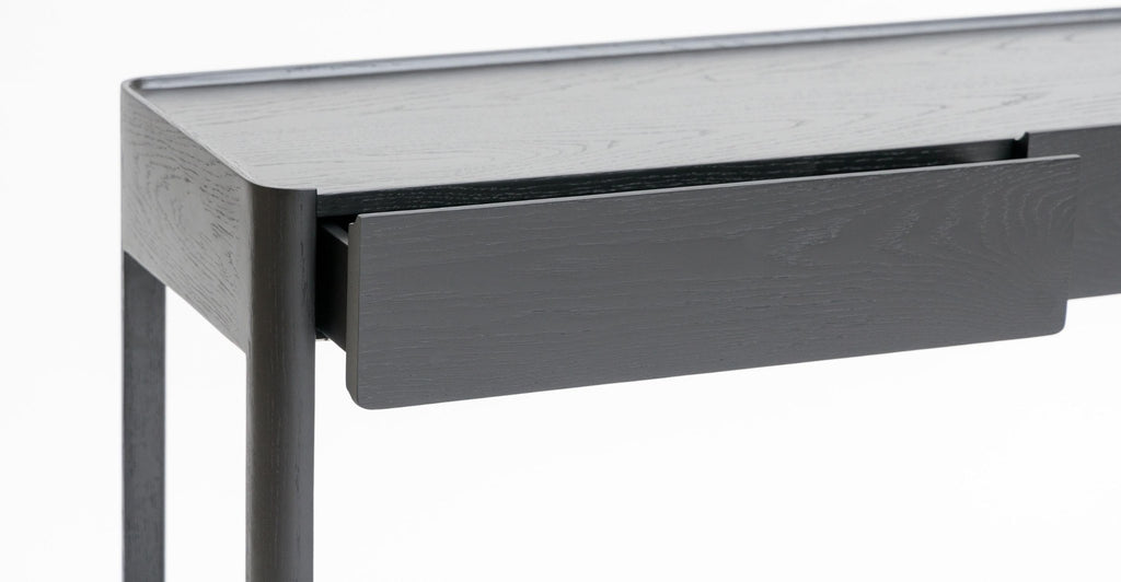 Nell Console - Black Oak & Bianca Carrara.