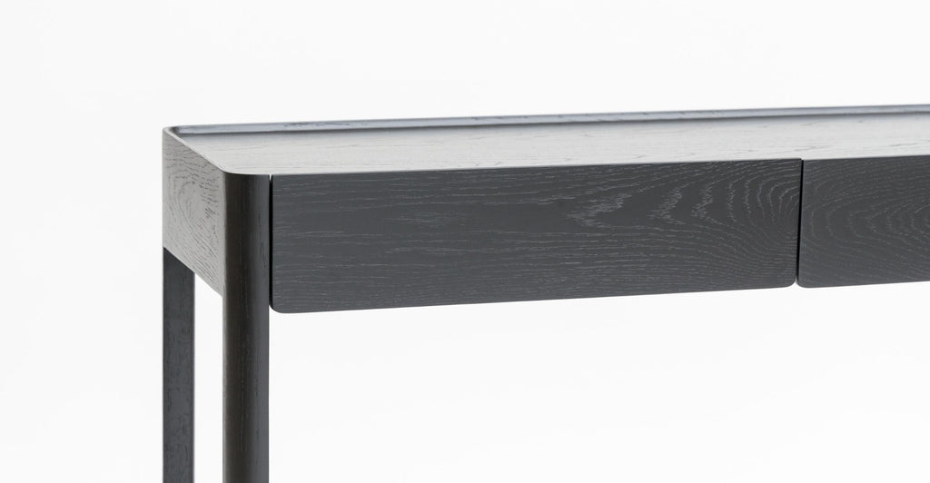 Nell Console - Black Oak & Bianca Carrara.