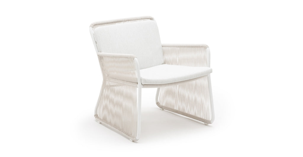 Noah Lounge Chair - Stonewhite.