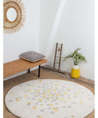Nova Round Rug - Yellow