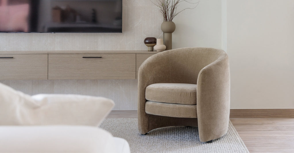 Oslo Accent Chair - Latte.