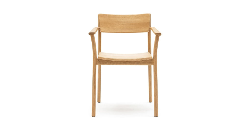 Poise Armchair - Light Oak.