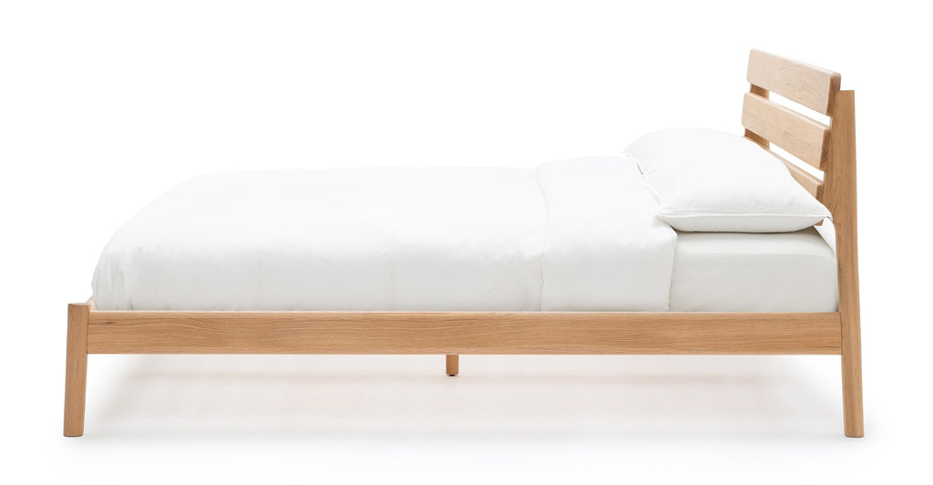 Poise Bed - Light Oak.