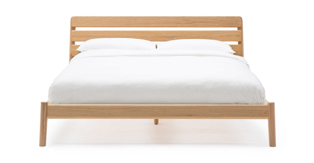 Poise Bed - Light Oak.