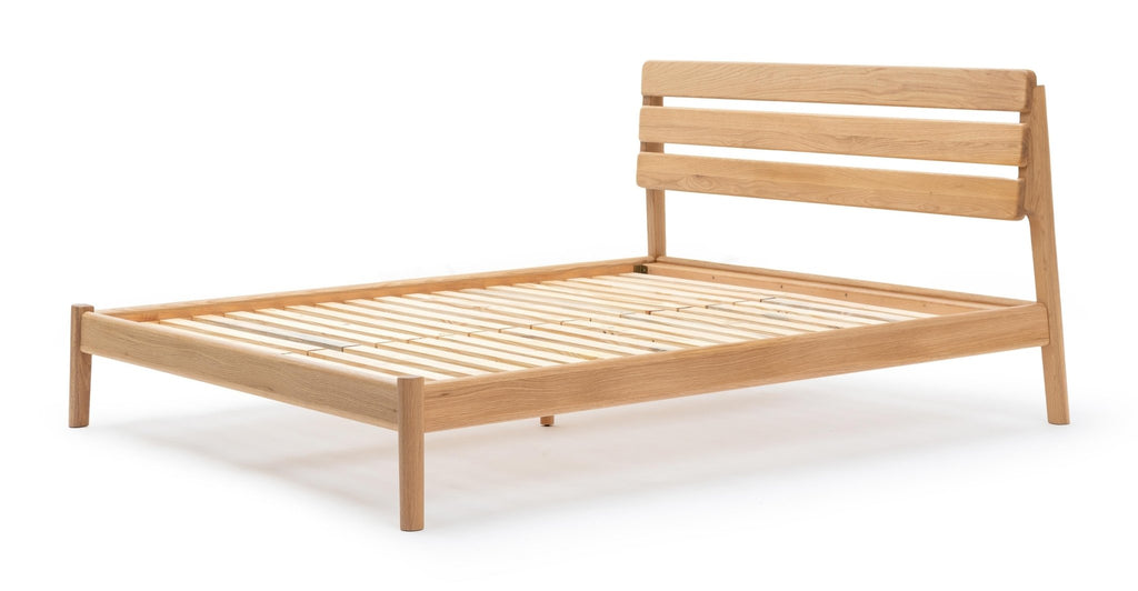 Poise Bed - Light Oak.