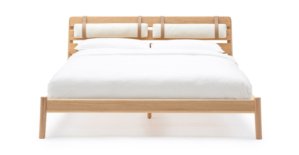 Poise Bed - Light Oak.