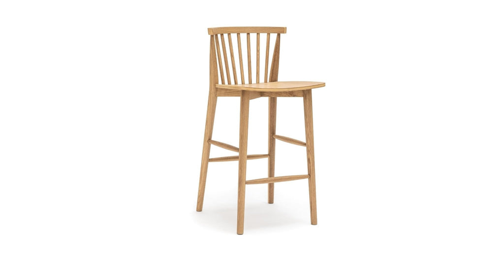 Requin Counter Stool - Light Oak.