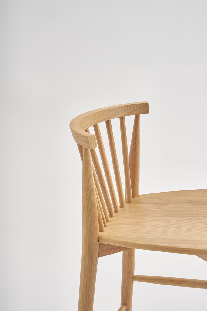 Requin Counter Stool - Light Oak.