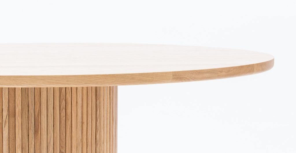 Rotunda Dining Table - Light Oak.