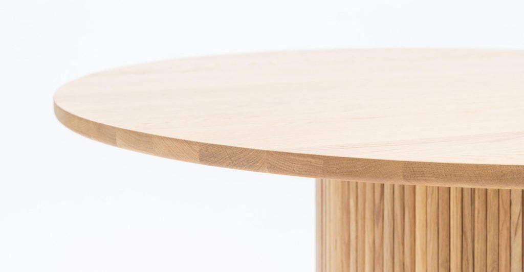 Rotunda Dining Table - Light Oak.