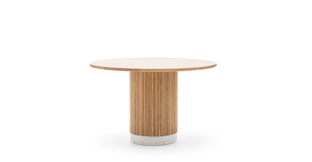 Rotunda Dining Table - Light Oak.