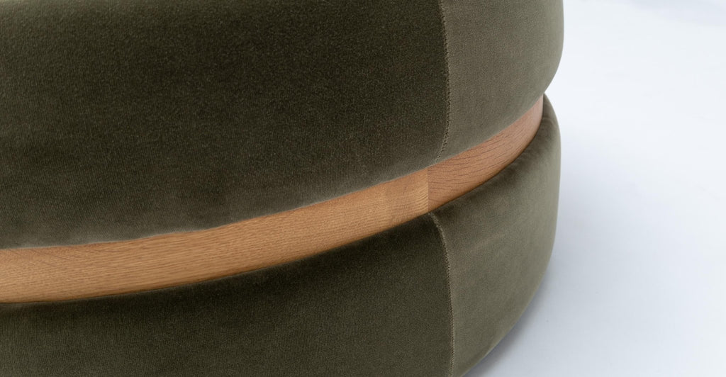 Saga Stool - Conte Sepia Velvet.