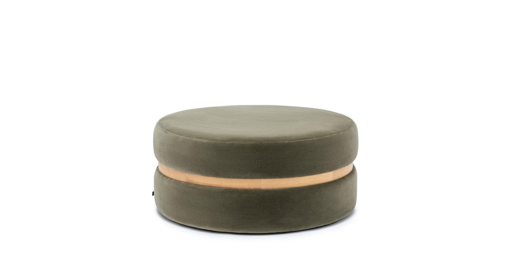 Saga Stool - Conte Sepia Velvet.