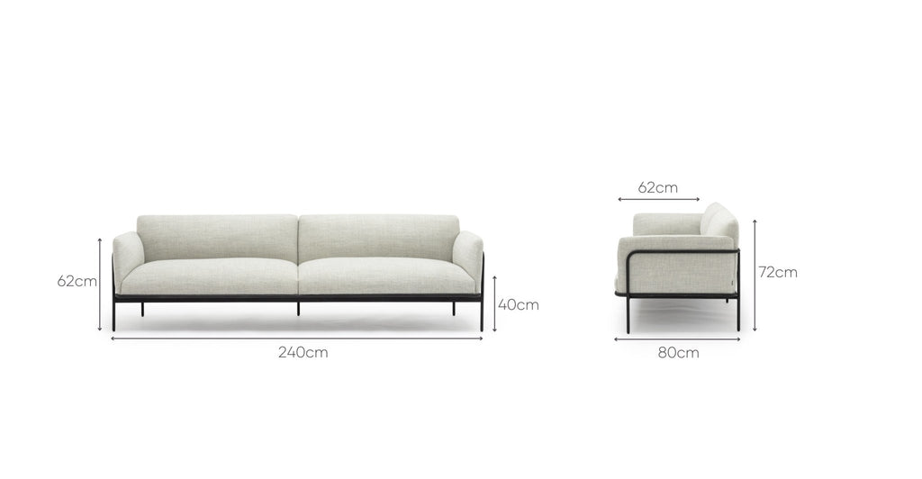 Scribe 240 Sofa - Diamond.