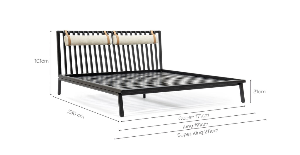 Sensu Bed - Black Oak.