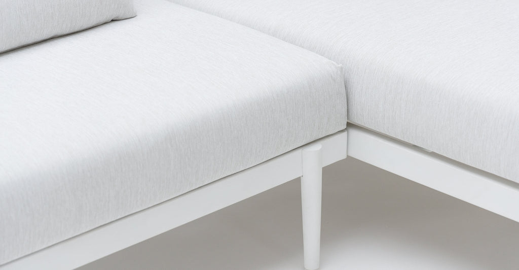 Seville Sofa - Stonewhite & Natural.