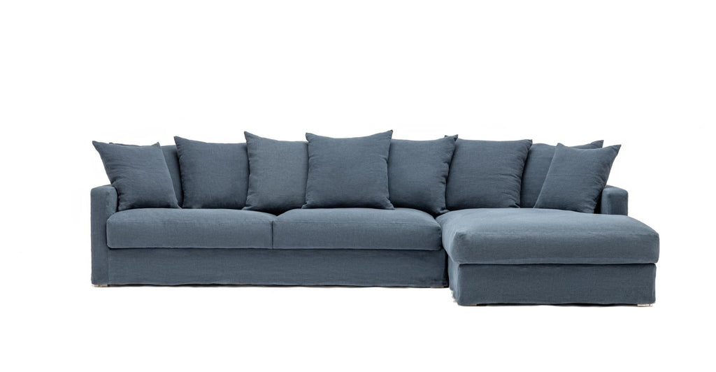 Sloopy L-Shaped Sofa - Asa Ink.