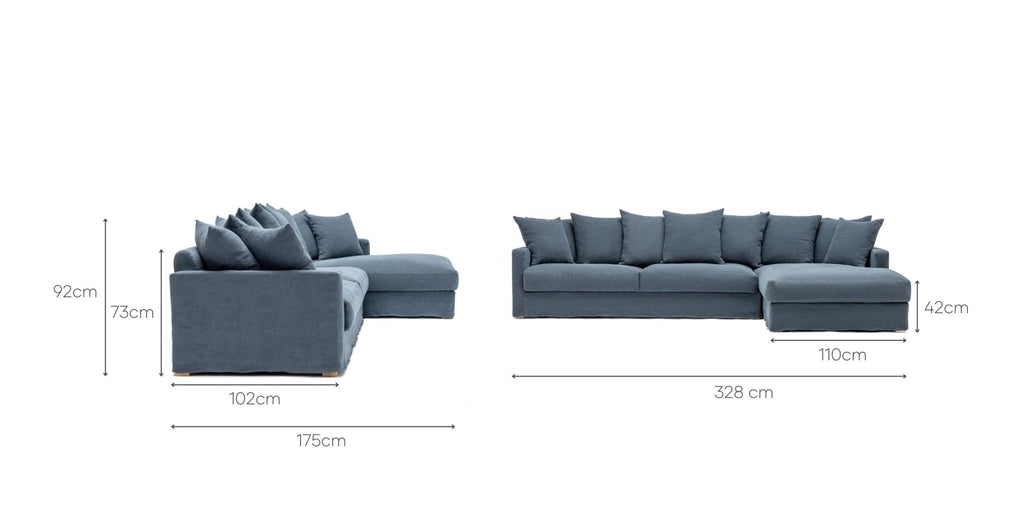 SLOOPY L-SHAPED SOFA - ASA INK.