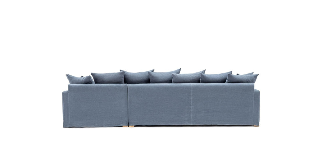 Sloopy L-Shaped Sofa - Asa Ink.