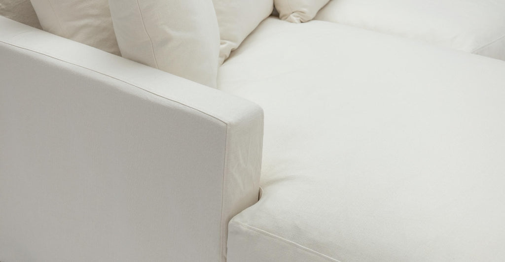 Sloopy L-Shaped Sofa - Summer Ivory.