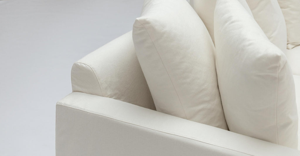 Sloopy L-Shaped Sofa - Summer Ivory.