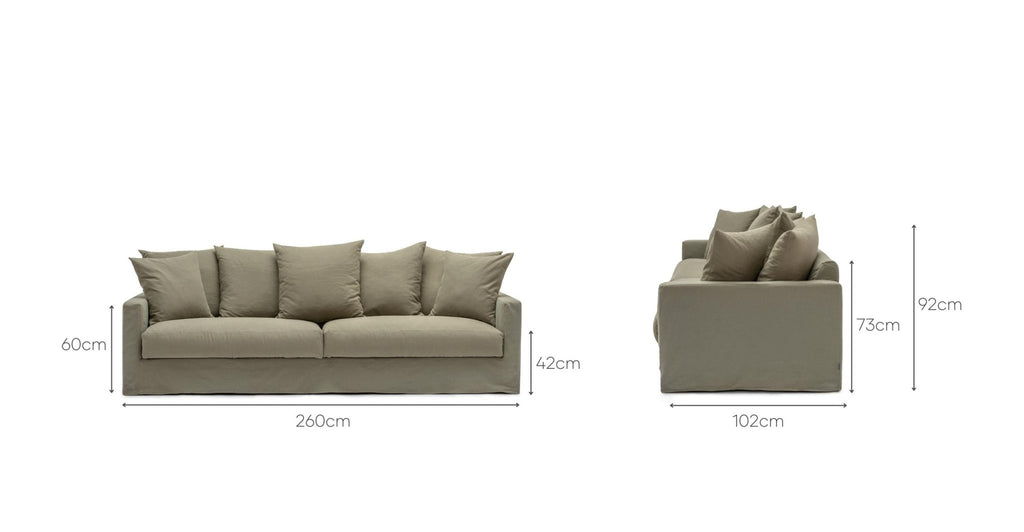 Sloopy Sofa - Summer Army