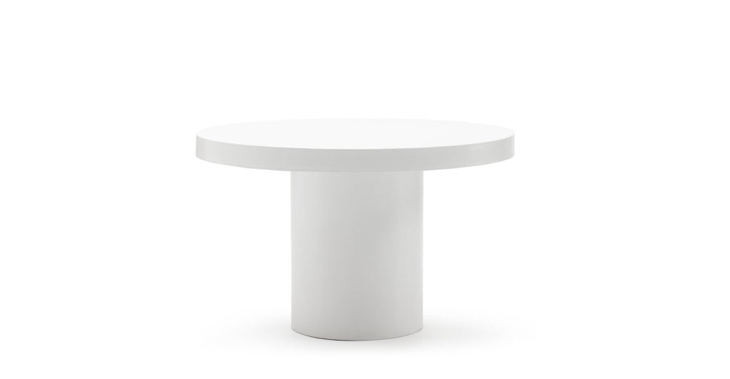 Sorento Round Dining Table - Chalk.