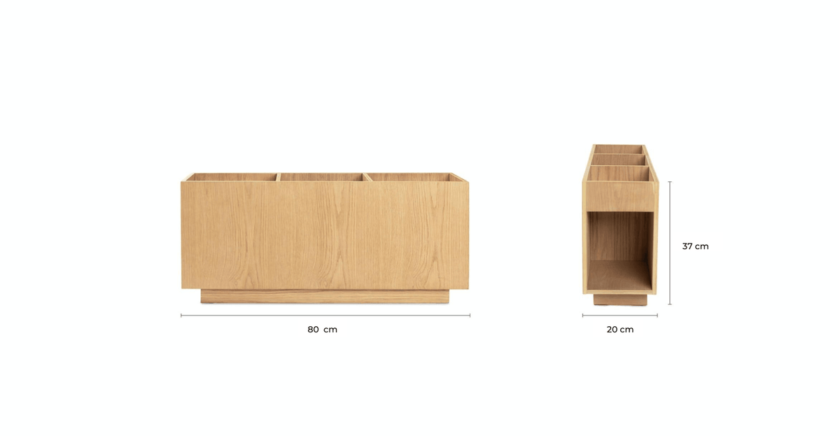 Storage Table - Oak
