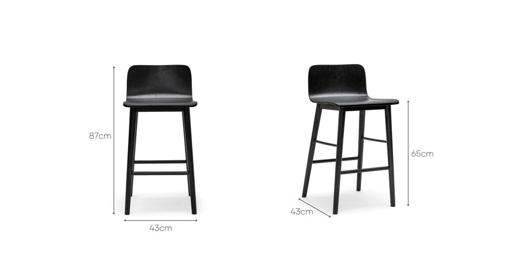 Tami Counter Stool -Black.