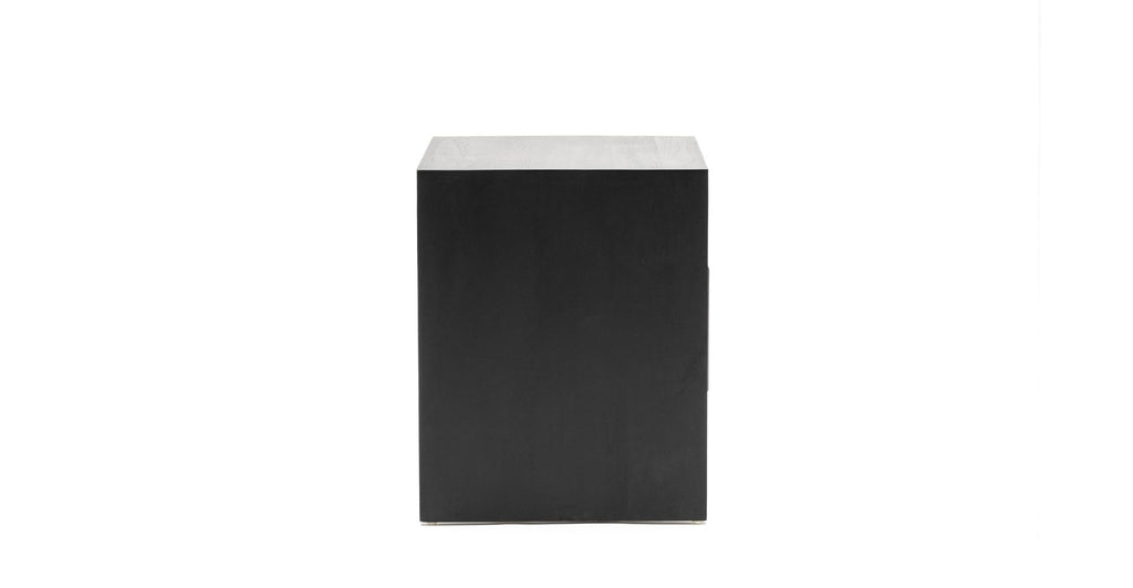 Verona Bedside Table - Black.