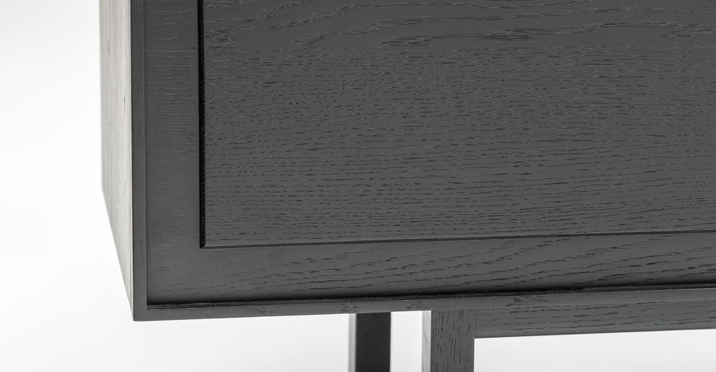 Yorke 220 Entertainment Unit - Black Oak.