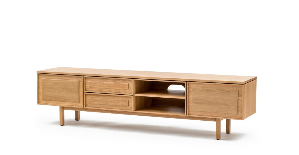 Yorke 220 Entertainment Unit - Light Oak.