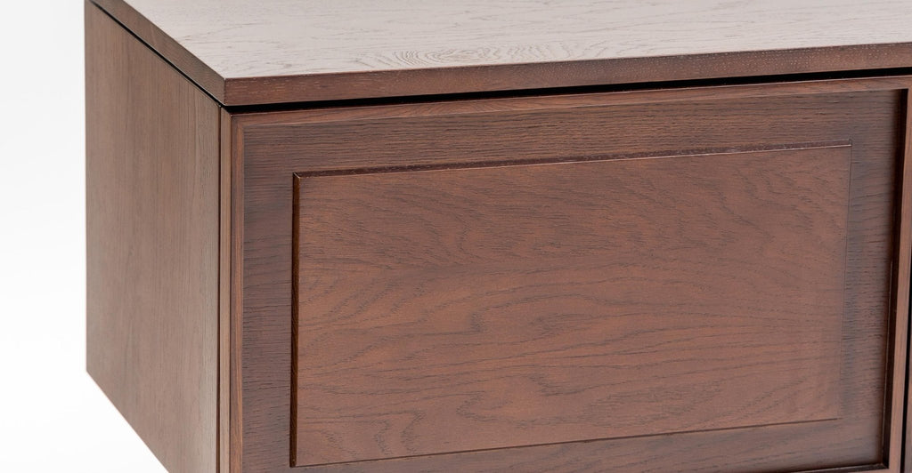 Yorke 220 Entertainment Unit - Smoked Oak.