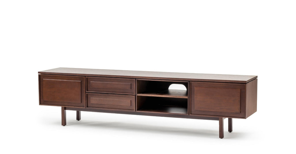 Yorke 220 Entertainment Unit - Smoked Oak.