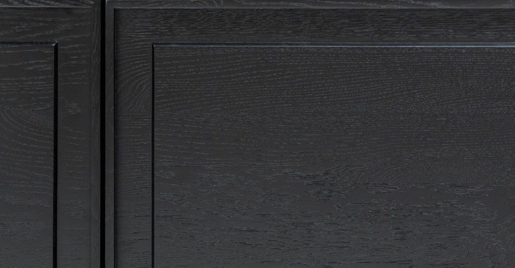 Yorke 220 Sideboard - Black Oak & Nero Perlato.