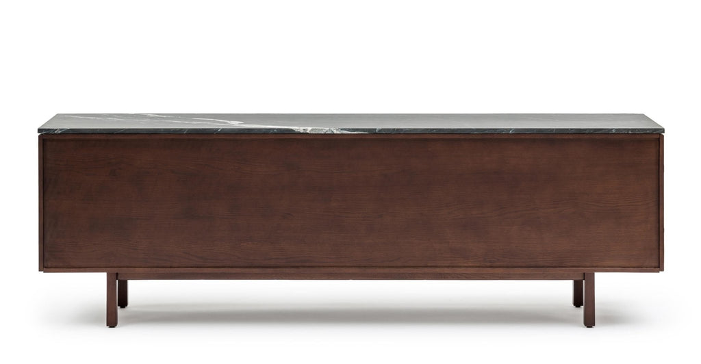 Yorke 220 Sideboard - Smoked Oak & Nero Perlato.