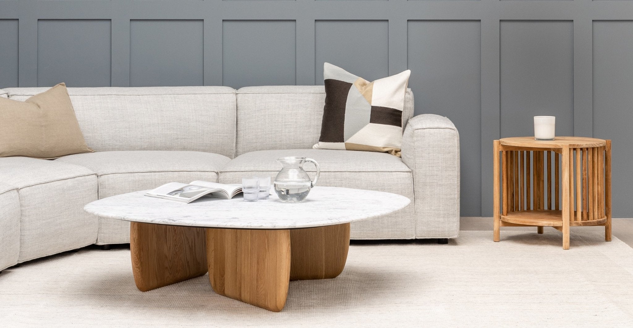 Zara Side Table - Natural - Loom Collection